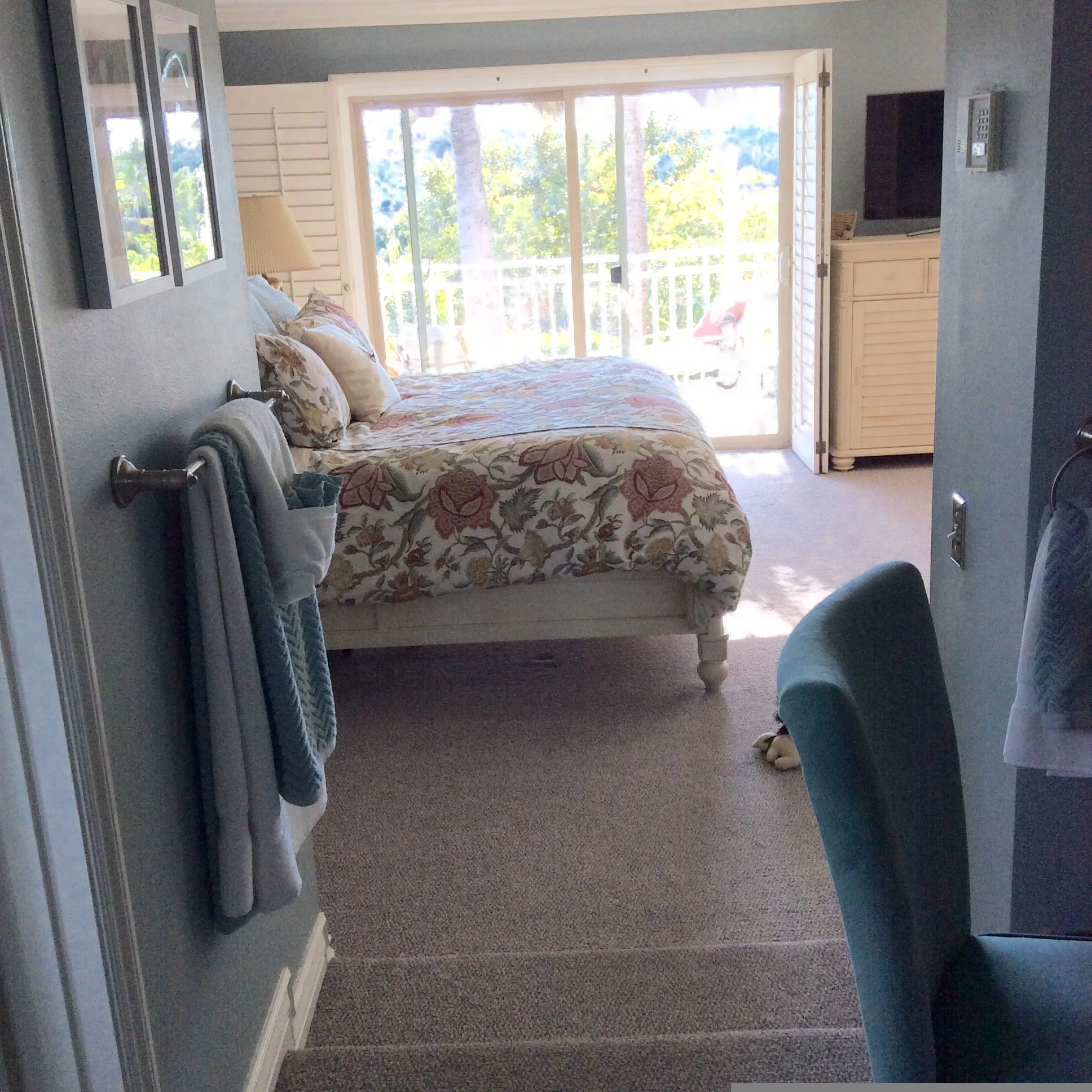 Bathroom area off Master Bedroom